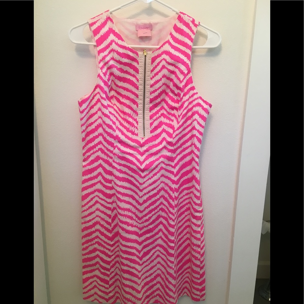 Lilly Pulitzer pink label Penelope shift dress